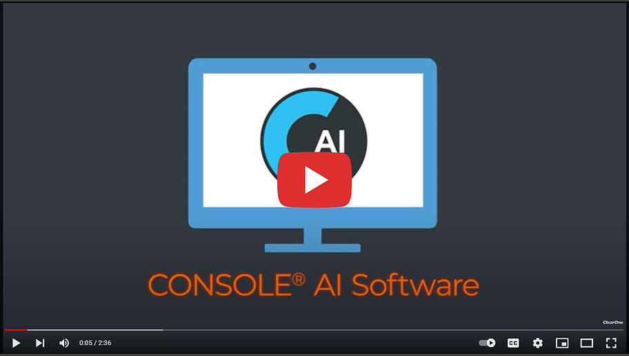 CONSOLE AI Configuration Software